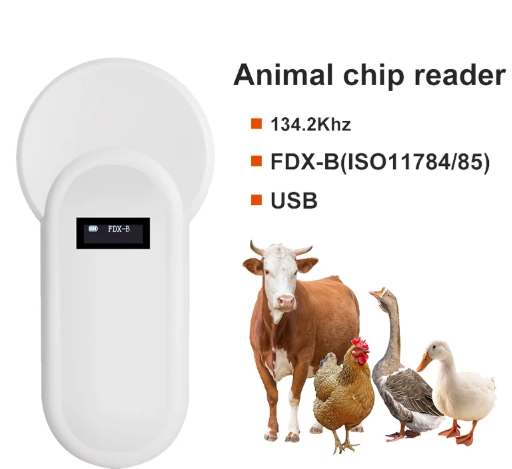 Cititor cip caini pisici oi vaci